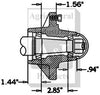 A-HS350066 Hub & Spindle Assy. (6 Bolt) PN: HS350066