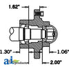 A-HS457066 Hub & Spindle Assy. (6 Bolt) PN: HS457066