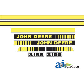 A-JD415 Hood Decal PN: JD415