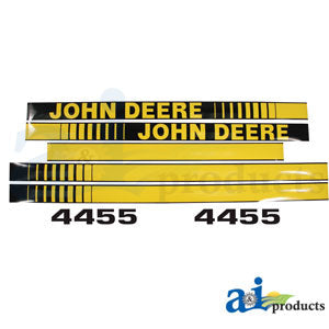 A-JD4455 Hood Decal PN: JD4455