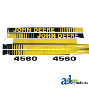 A-JD4560 Hood Decal PN: JD4560