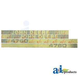 A-JD4760 Hood Decal PN: JD4760