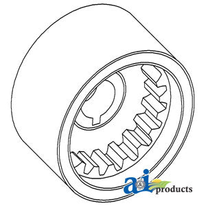A-K944947 Coupler, Hydraulic Pump Drive Shaft PN: K944947