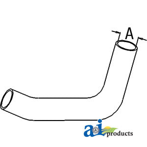 A-L100593 Radiator Hose, Upper PN: L100593