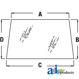 A-L112972 Glass, Windshield PN: L112972