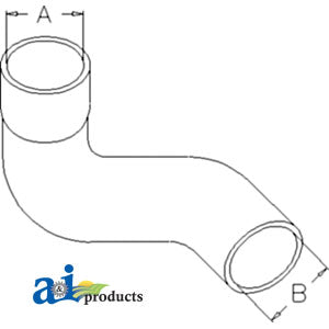 A-L29373 Hose, Air Cleaner (Suction) PN: L29373
