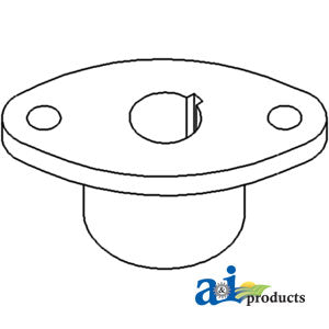 A-L36-6 Flange, Hydraulic Pump Drive PN: L36-6