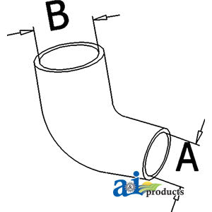 A-1876307M1 Hose, Air Cleaner PN: 1876307M1