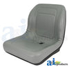A-LGT100GR Seat, Lawn & Garden, UTV, Tractor, Gray Vinyl PN: LGT100GR