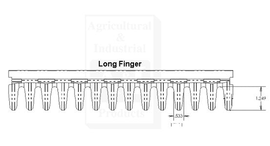 A-AH87876 Chaffer, Top, Long Finger PN: AH87876