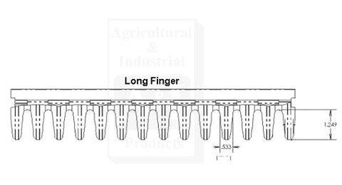 A-1330681C1 Chaffer, Long Finger, Top PN: 1330681C1
