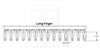 A-1330681C1 Chaffer, Long Finger, Top PN: 1330681C1