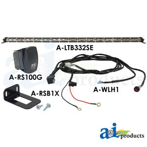 A-LTB332SEKT Light Bar Kit, LED, 32