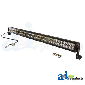 A-LTB342E Work Lamp, Straight Double Row Light Bar, E-Series LED, Combo Flood / Spot, 42