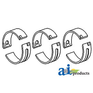 A-MB9N633-10 Bearing Set, Main (.010