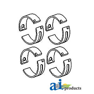 A-MB179 Bearing Set, Main (Std, set of 4) PN: MB179
