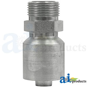A-MF-10-12-W (HW-MF) Male Seal Lok - Rigid - Straight (w/ O-Ring) PN: MF-10-12-W