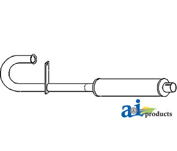 A-MF1910 Vertical Muffler Assembly PN: MF1910