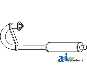 A-MF3410 Vertical Exhaust Assembly PN: MF3410