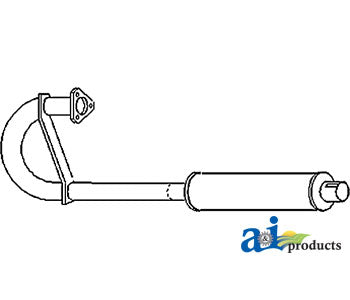 A-MF3510 Vertical Exhaust Assembly PN: MF3510