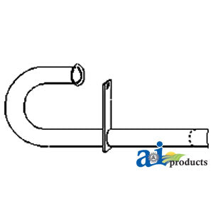 A-MF2010 Exhaust Pipe PN: MF2010