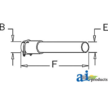 A-MM800 Extension Pipe PN: MM800