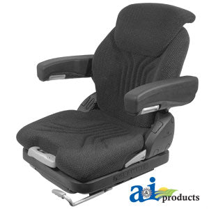 A-MSG65GRC-ASSY Grammer Seat Assembly, CHARCOAL MATRIX CLOTH PN: MSG65GRC-ASSY