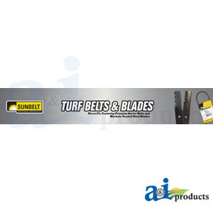 A-NAS002 Turf Belts & Blades - Planogram Sign PN: NAS002
