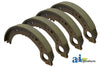 A-NCA2218B Brake Shoes, Drum Type PN: NCA2218B