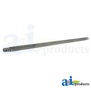 A-NHEXSFT Notched Hex Shaft - Meter Roller PN: NHEXSFT