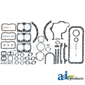 A-OGS504A Gasket Set, Overhaul with Seals PN: OGS504A