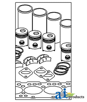 A-IK17901 In Frame Engine Overhaul Kit PN: IK17901