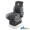 A-PGR866 Grammer Protecto Seat Cover Set, 2 pc Back & Bottom, Gray / Black Cloth PN: PGR866