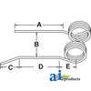 A-51001287 Tedder Tooth PN: 51001287