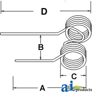 A-51000856 Tedder Tooth (LH) PN: 51000856