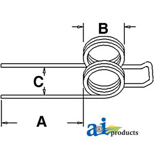 A-R1044S Rake Tooth PN: R1044S
