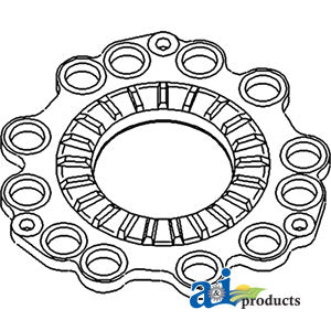 A-R41342 Plate, Front PTO, w/ Fins PN: R41342