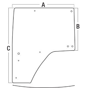 A-R564765 Glass Door PN: R564765
