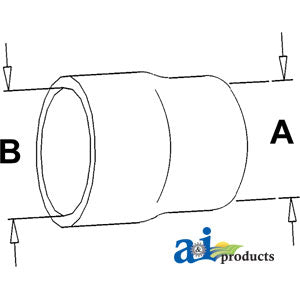 A-R57388 Radiator Hose, Upper PN: R57388