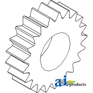A-R57615 Pinion Gear, Used w/ A-R61711 Shaft PN: R57615