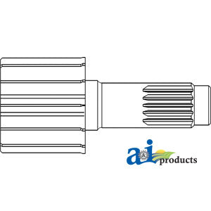 A-R67198 Pinion Shaft PN: R67198