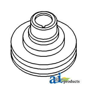 A-R80808 Pulley, Crankshaft PN: R80808