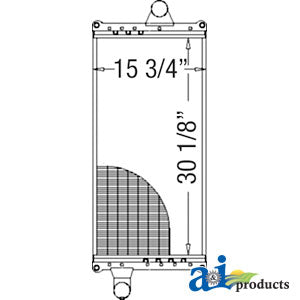 A-RE159541 Radiator PN: RE159541