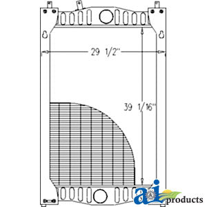 A-RE169280 Radiator PN: RE169280