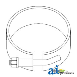 A-DR400A Clamp, Muffler PN: DR400A