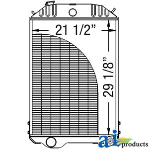 A-RE21897 Radiator PN: RE21897