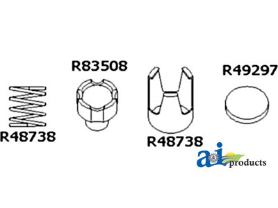 A-RE23382 Hyd. Pump Valve PN: RE23382