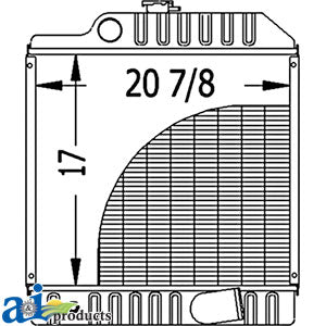 A-RE70236 Radiator PN: RE70236