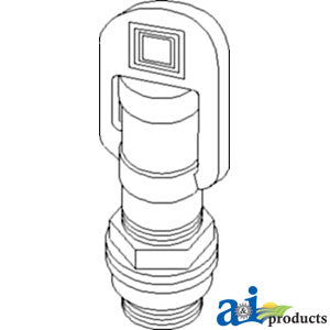 A-RLP2058 Bracket, Rotating Beacon Mount, Threaded PN: RLP2058