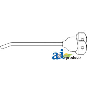A-RTIBTLK Bean Windrower Tooth, Rubber Mount PN: RTIBTLK